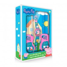 Set Walkie Talkie + Reloj Peppa Pig