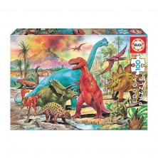 Puzzle Dinosaurios 100 piezas
