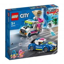 Lego City Persecución Policial Camión Helados 60314