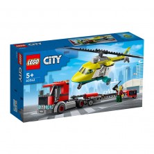 Lego City Transporte del Helicóptero de Rescate 60343