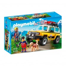 Playmobil Vehículo de Rescate de Montaña 9128