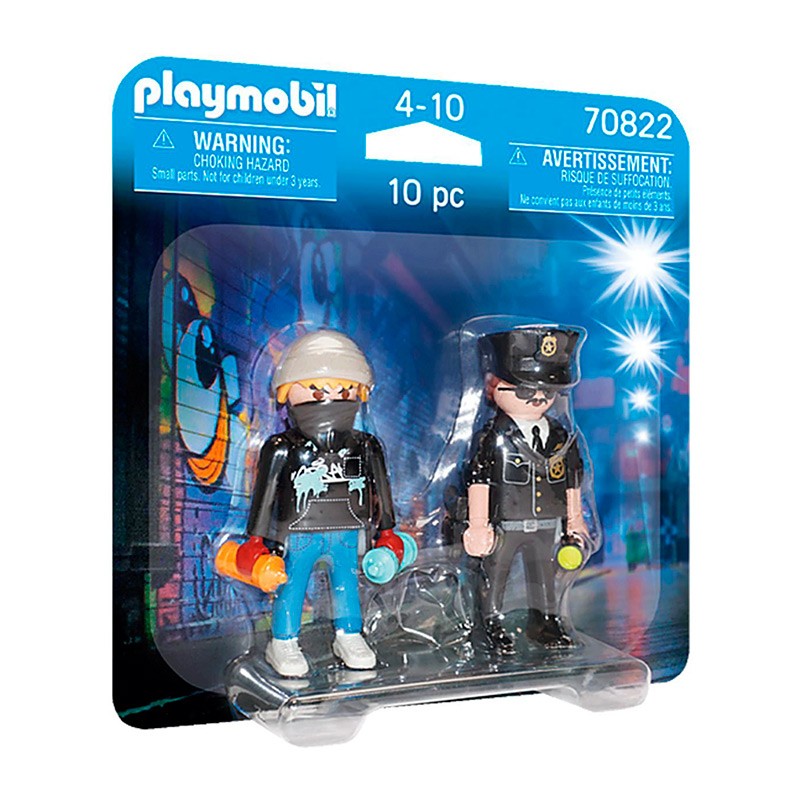 Playmobil Pack Policía y Ladrón 70822