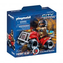 Playmobil Quad de Bomberos 71090