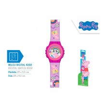 Reloj Digital Peppa Pig