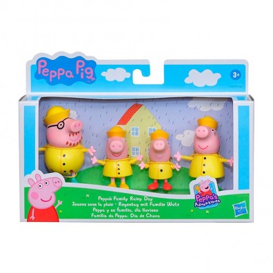 Peppa Pig Paquete familiar de 4 figuras para 2 años