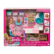 Muñeca Barbie con Salón de Belleza