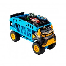 Hot Wheels Monster Truck Camión + Coches