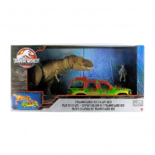 Huída T-Rex con Vehículo y Figura