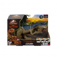Dinosaurio Allosaurus Ruge y Ataca