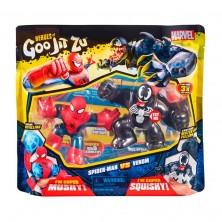 Goo Jit Zu Pack Figuras Spiderman vs Venom