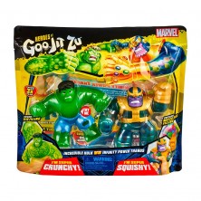 Goo Jit Zu Pack Figuras Hulk vs Thanos