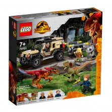 Lego Jurassic World Transporte Pyrorraptor y Dilofosaurio 76951
