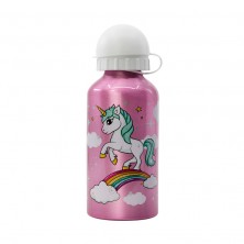 Cantimplora Aluminio Unicornio 400 ml