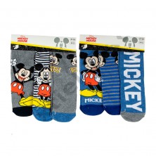 Pack 3 Calcetines Infantiles Mickey