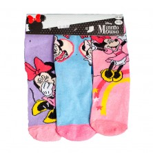 Pack 3 Calcetines Infantiles Minnie