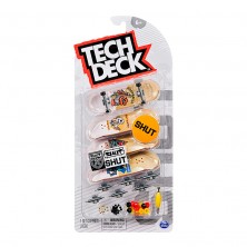Tech Deck Pack 4 Mini Monopatín