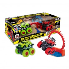 Pack 4 Coches Monster Truck con Accesorios