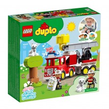 Lego Duplo Camión Bomberos con Escalera 10969
