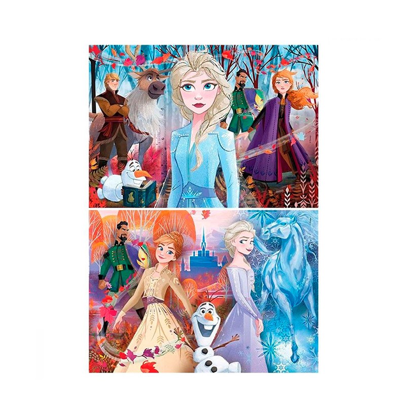 Frozen Puzle 2x20 piezas