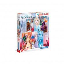 Frozen Puzle 2x20 peces