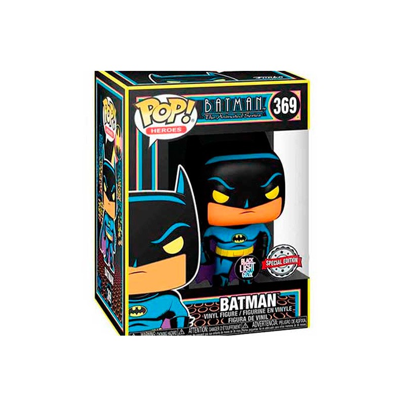 Funko Pop Figura de Batman Brilla en la Oscuridad