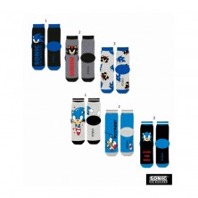 Pack 3 Calcetines Infantiles Sonic