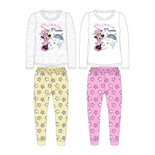 Pijama Infantil Algodón Minnie