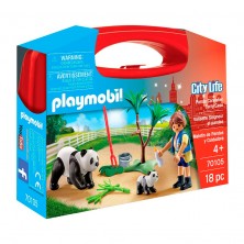 Playmobil Maletín Osos Panda 70105