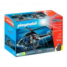 Playmobil Helicóptero Policía 5675