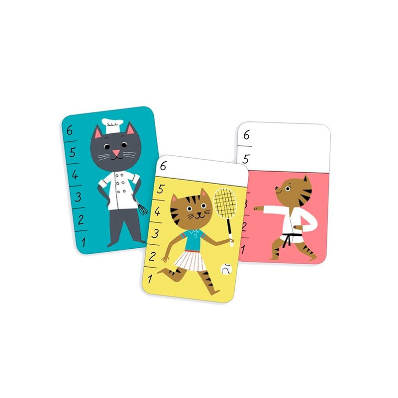 Juego Cartas Bata - Miaou de Djeco