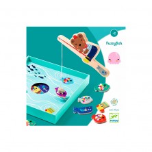 Djeco Juego Pesca Fuzzy Fish