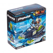 Playmobil Top Agents Moto Nieve 70235