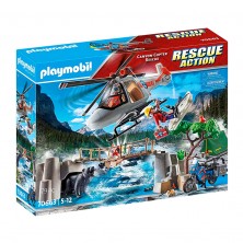 Playmobil Rescate con Helicóptero 70663