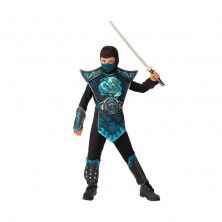 Disfraz Ninja Blue Dragon Talla M