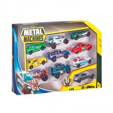 Pack 10 Vehículos Metal Machines