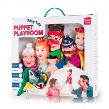 Pack con 6 Marionetas Fantasía