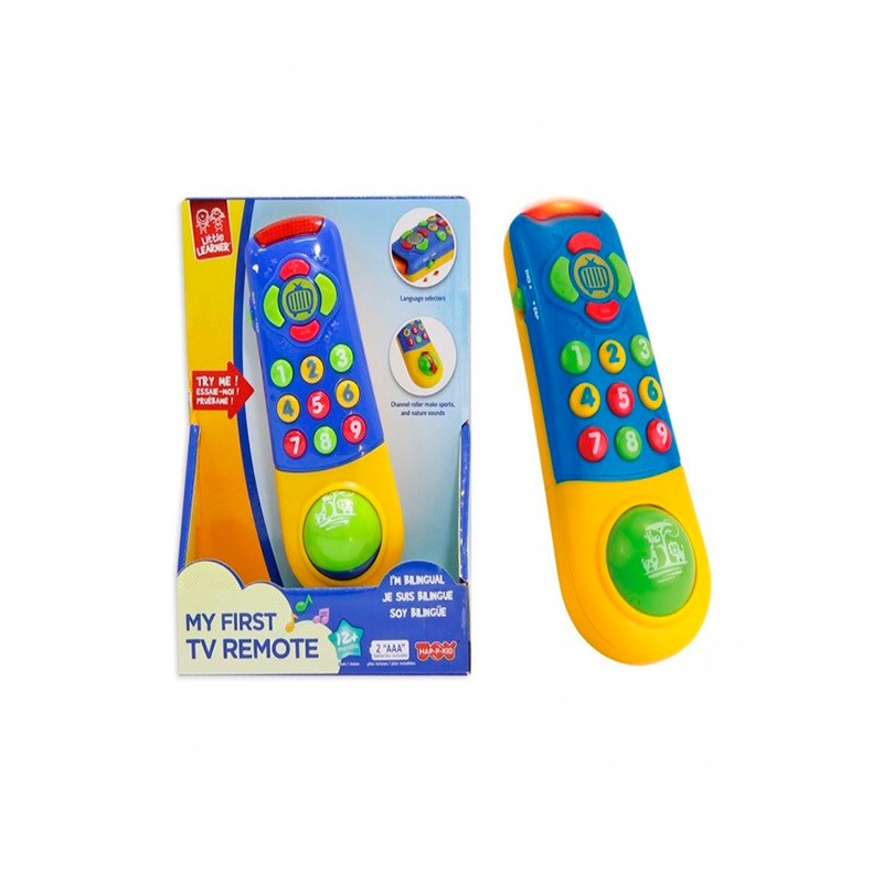 Mando TV Infantil Amarillo y Azul