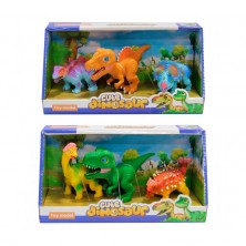 Pack con 3 Figuras Dinosaurios Infantiles