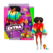 Muñeca Barbie Extra con Look Brillante