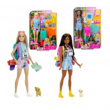 Muñeca Barbie con Accesorios de Camping
