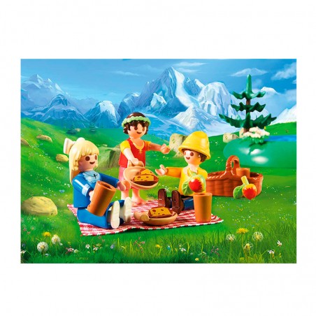 Playmobil Heidi 70254 Lago con Montaña