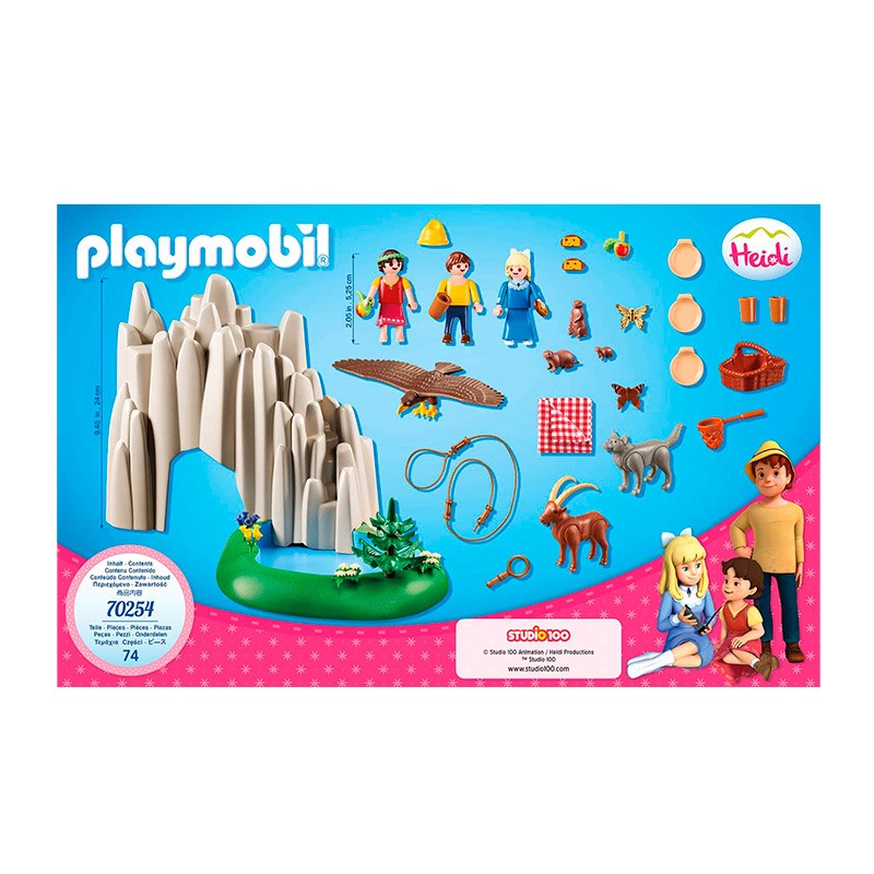 2 Figurines PLAYMOBIL Papillons - Réf. 70254 - Pour Cabane Des Alpes Ou Montagne