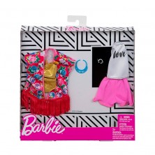 Pack 2 Vestidos con Accesorios Barbie