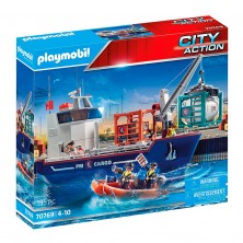 Playmobil Barco Portacontenedores 70769