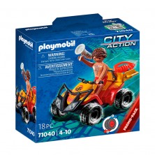 Playmobil Quad Socorrista Playa 71040