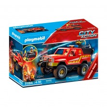 Playmobil Coche Todoterreno de Bomberos 71194
