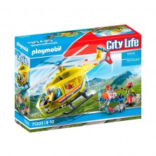 Playmobil Helicóptero de Rescate 71203