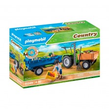 Playmobil Tractor con Remolque 71249