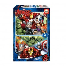 Puzzle Avengers 2x48 pcs