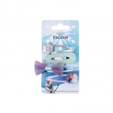 Blíster 4 Clips para Pelo Frozen II Surtido